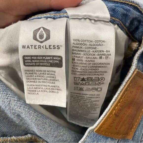 LEVI’S 501® ORIGINAL FIT HIGH RISE WOMEN'S SHORTS SIZE 28 - Picture 12 of 14